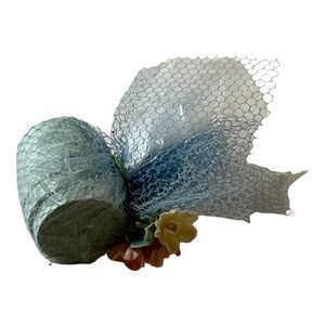 TREASURETTES Scented SACHETS by TREASURE MASTERS Felt Flowers Netting Vintage